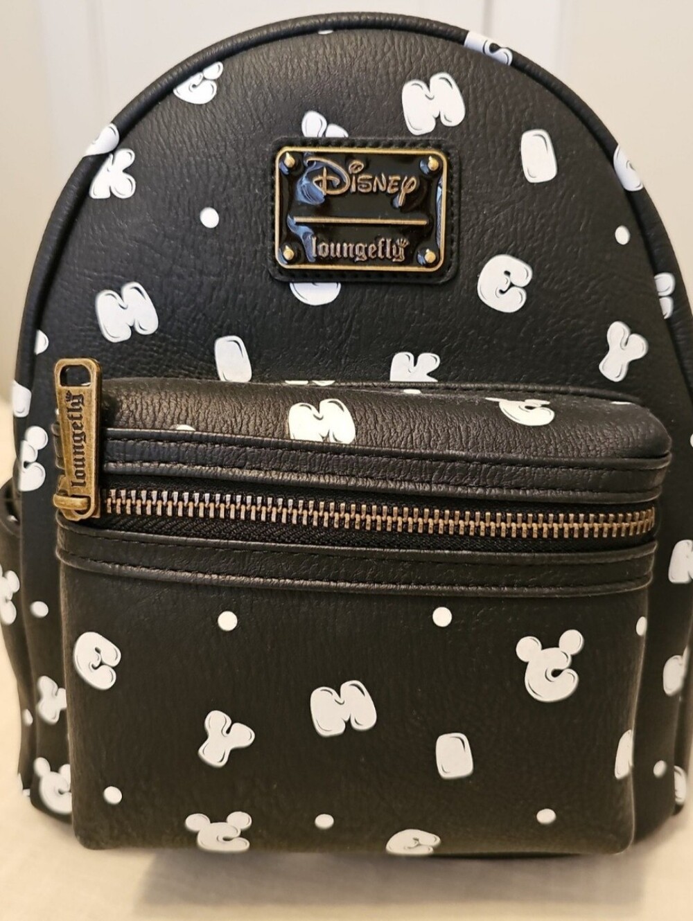 Loungefly Mickey Mouse Disney Bubble Letter Aop Backpack